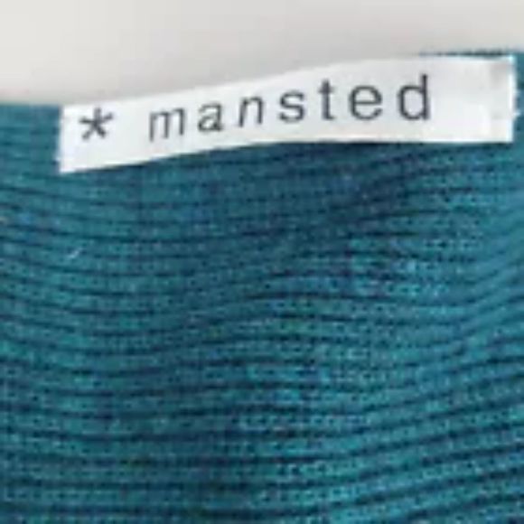 Mansted Cardigan Button Sweater Cotton Lagenlook Pockets Green Womens size XXL - Picture 3 of 8